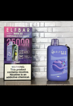 Elf Bar Raya D3 25000 - 25000 затяжек, изображение 1