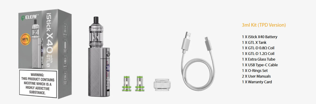 Кликните для увеличения изображения Eleaf iStick X40, изображение 2